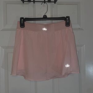 Alo yoga match point tennis skirt skort in pink